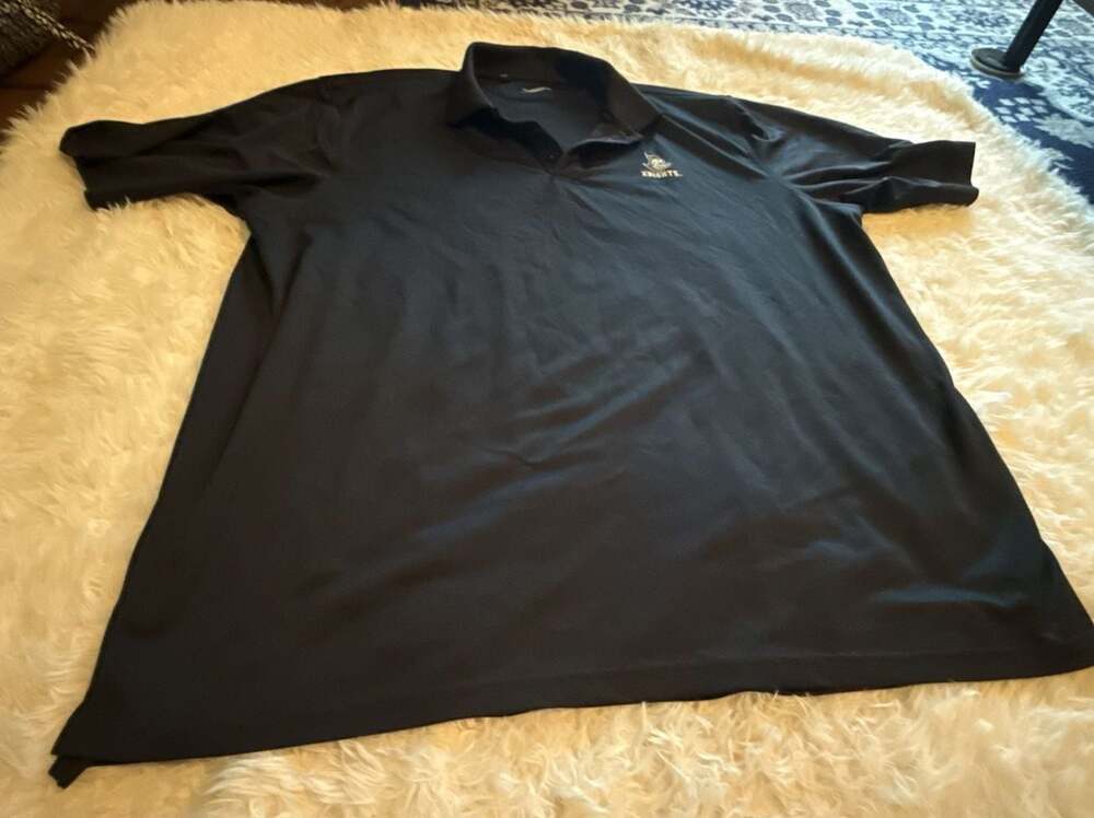 Under Armour UCF Knights Performance Polo Shirt Black Size XL